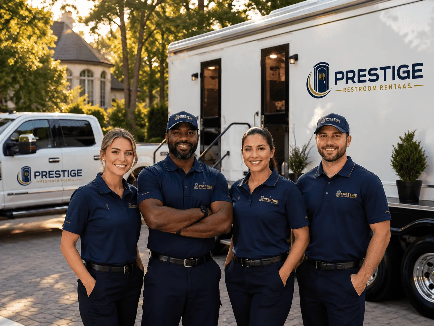 Trusted Luxury Portable Restrooms company in Rueter, MO